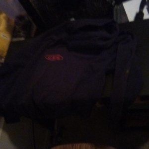 hoodie black sweater